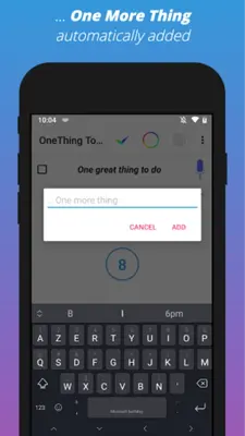 OneThing To do android App screenshot 8