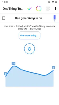 OneThing To do android App screenshot 2